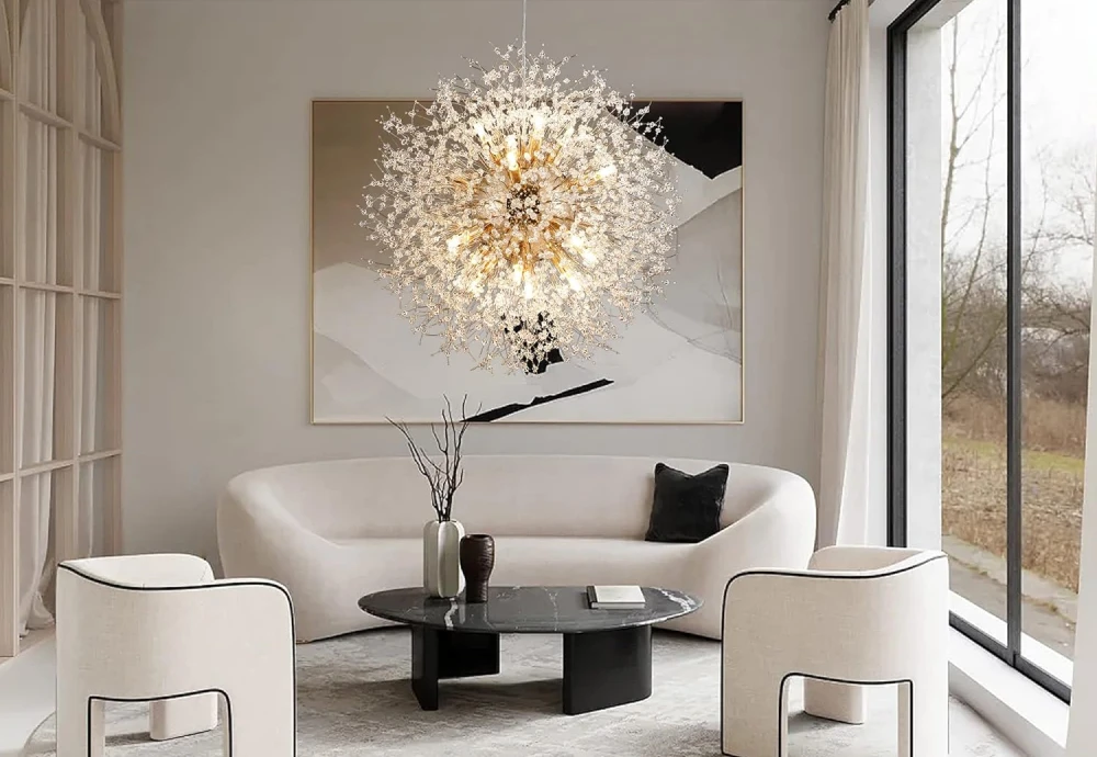 large globe chandelier