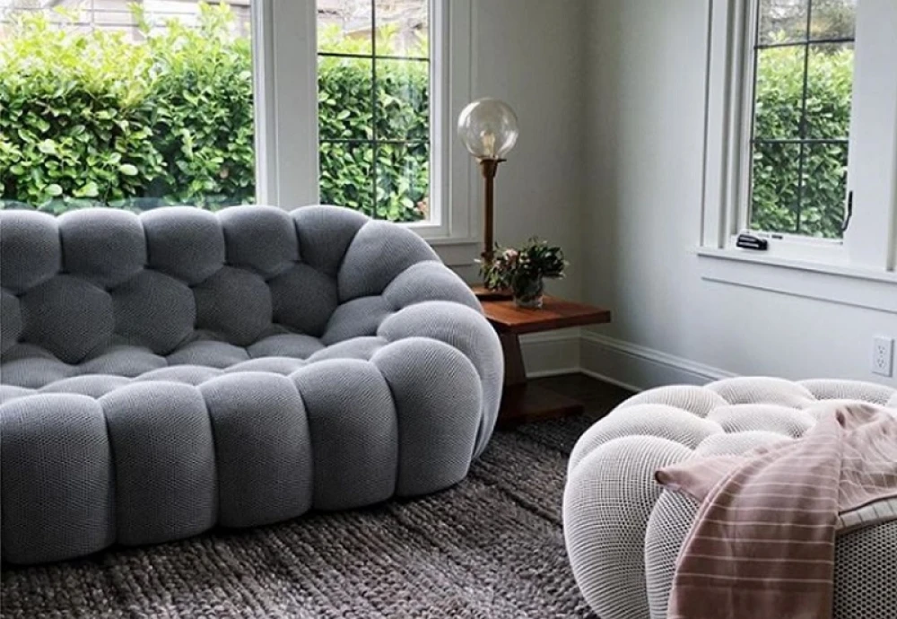 grey bubble sofa